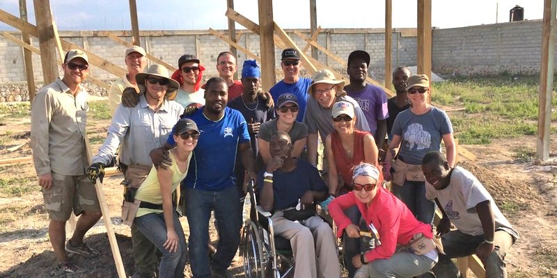 Team working in Haiti on 2016 trip to Regency Orphanage